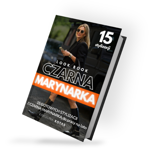 LOOKBOOK CZARNA MARYNARKA